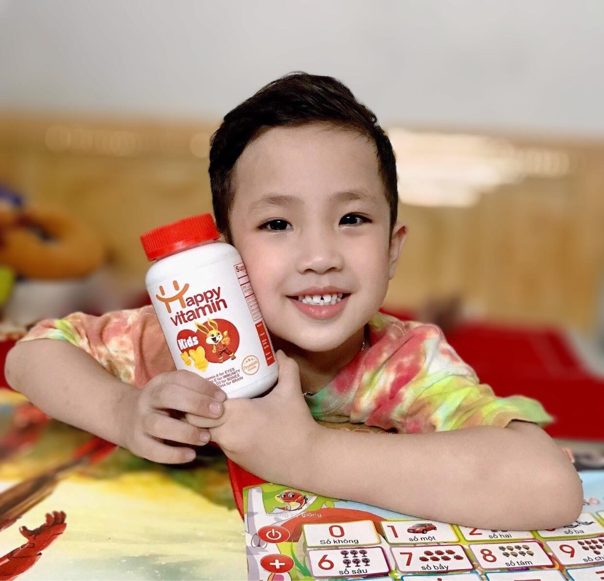 Kẹo dẻo Happy Vitamin Kids cho trẻ từ 1 tuổi