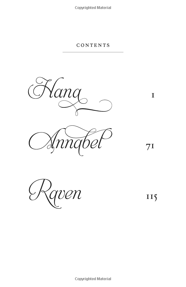 Delirium Stories: Hana, Annabel, and Raven (Delirium Trilogy)