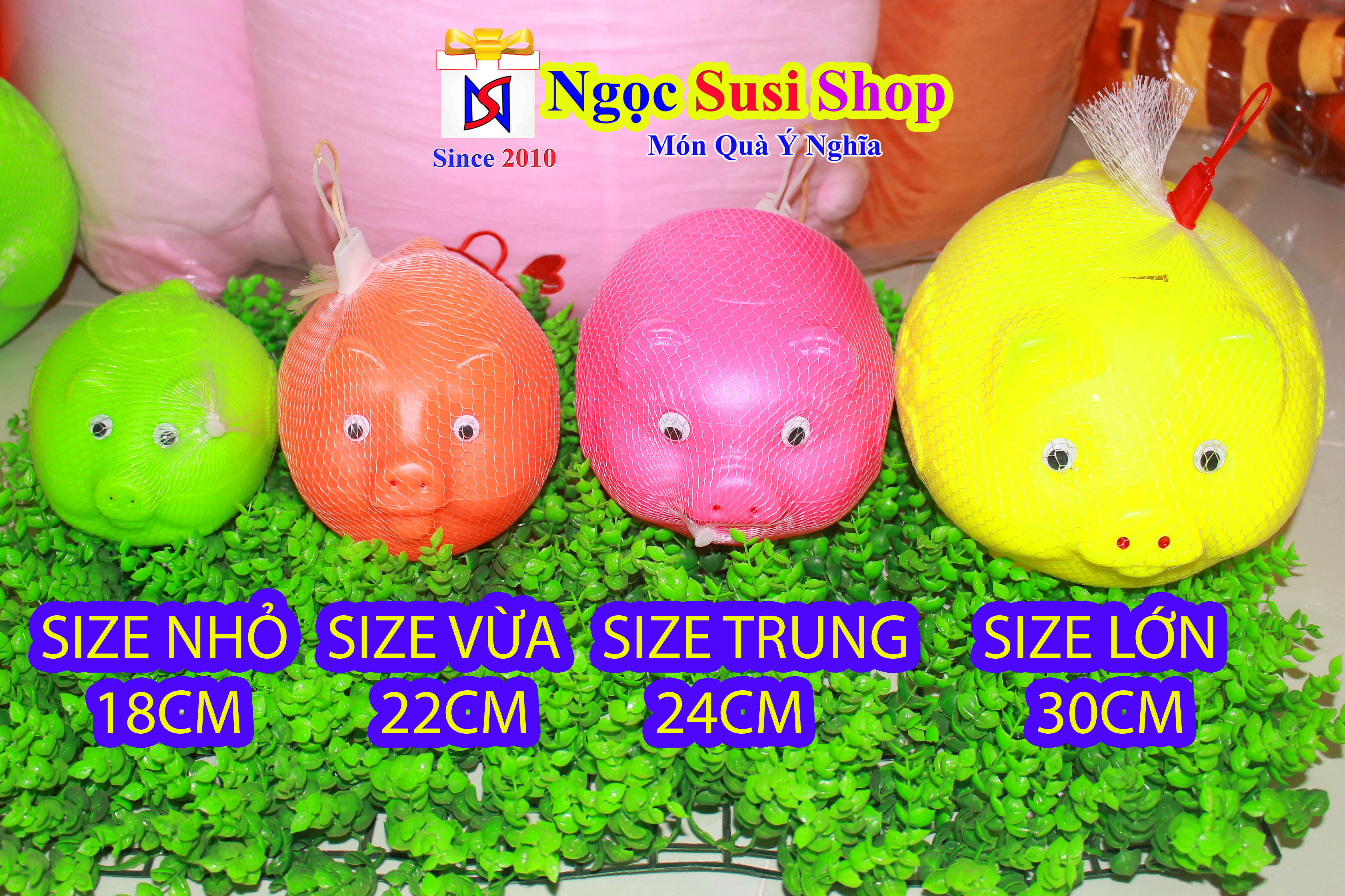 HEO NHỰA  TIẾT KIỆM BỎ ỐNG SIÊU BỀN NHIỀU MÀU