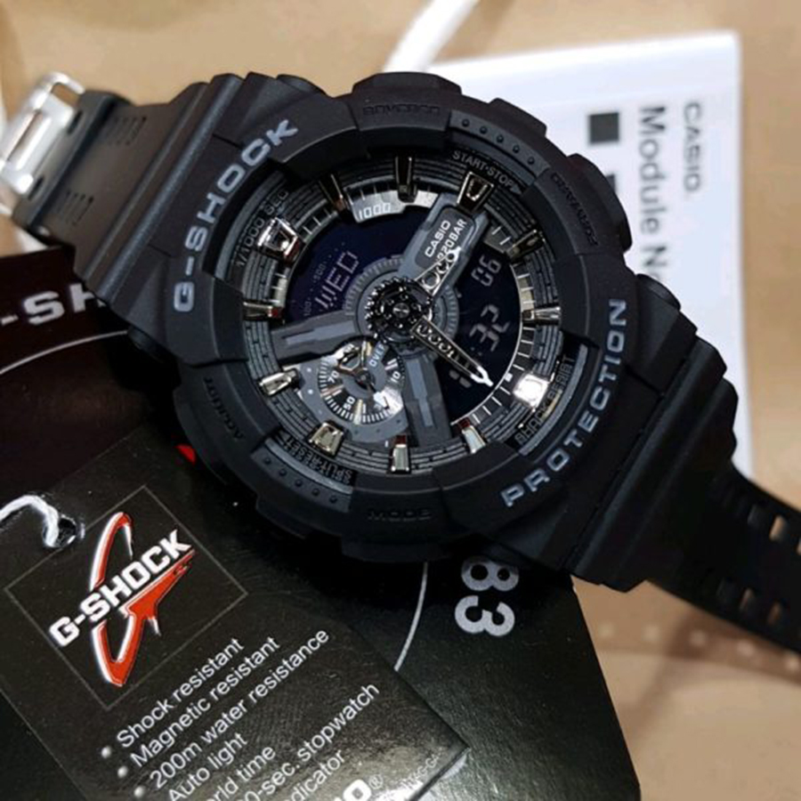 Đồng hồ nam dây nhựa Casio G-SHOCK GA-110-1BDR