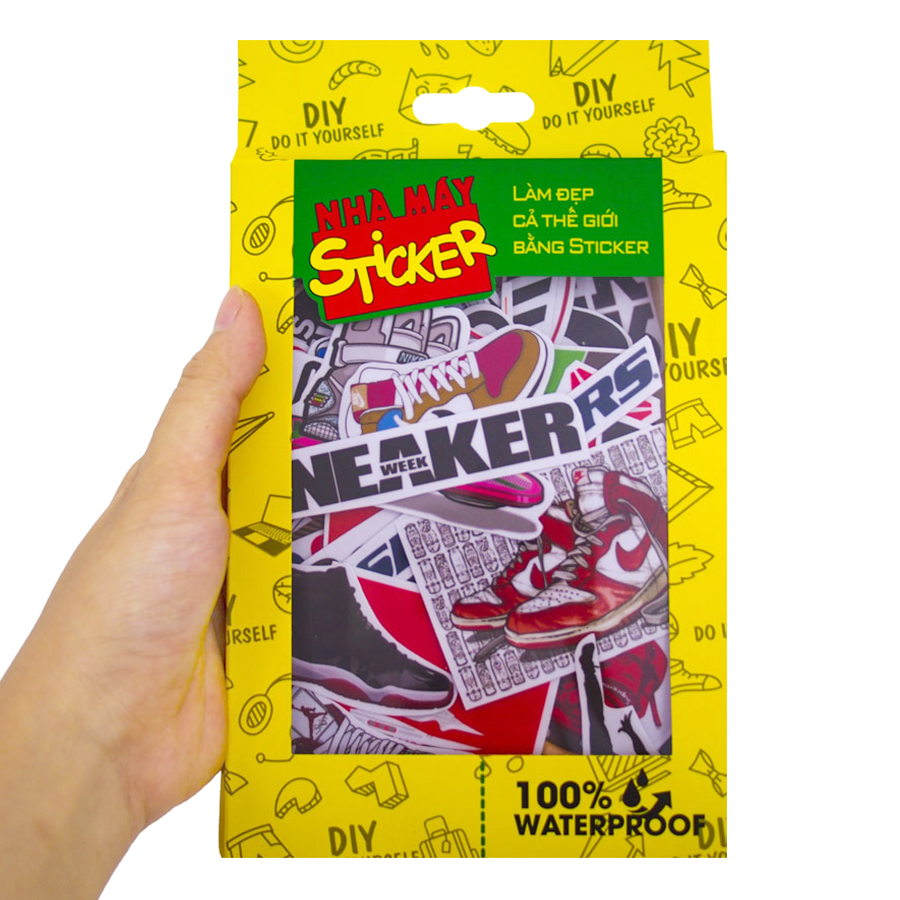 Set 100 Sticker - Sneaker