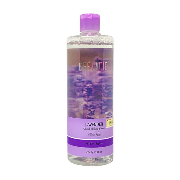 Nước hoa hồng kháng viêm, kiềm dầu và hỗ trợ làm giảm mụn Derladie Lavender Natural Moisture Toner 500ml