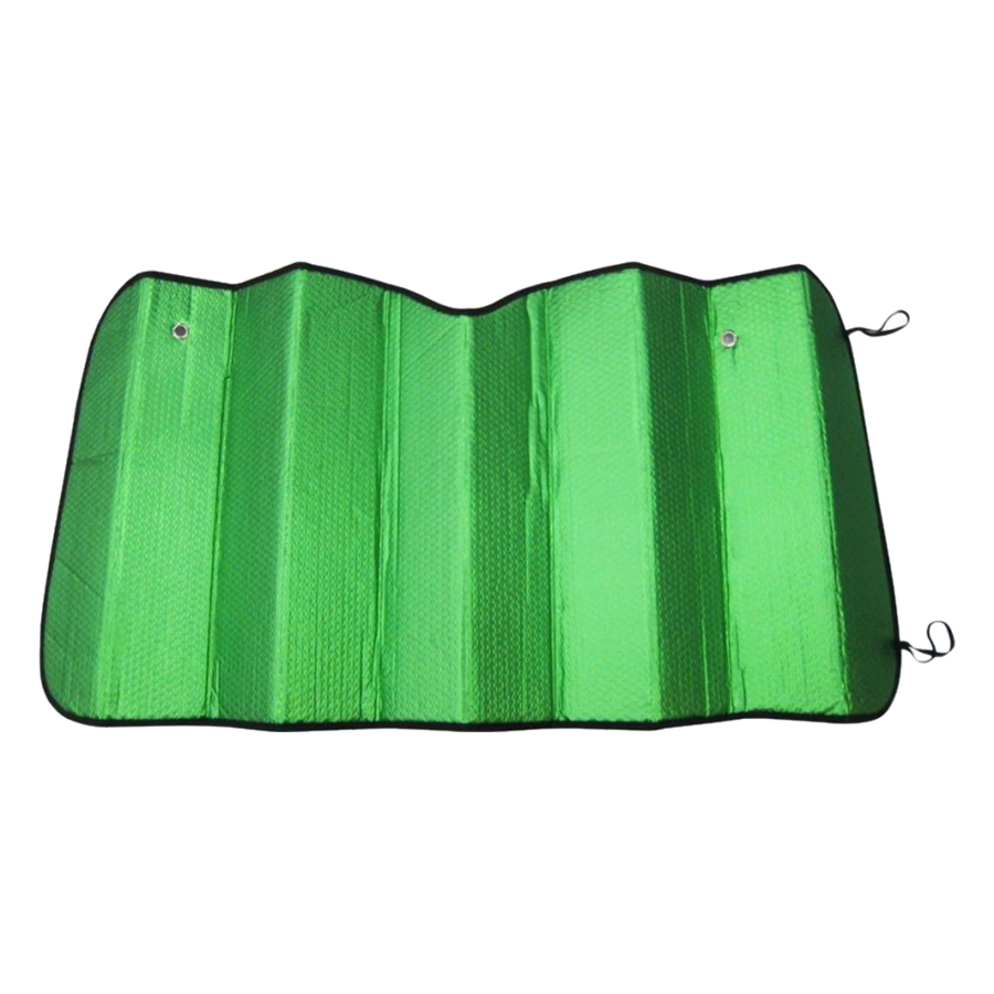 Che Nắng Ô Tô Xốp Trước Ngắn Loại Dày NB BST-11035 Màu Lá (60x130 cm)