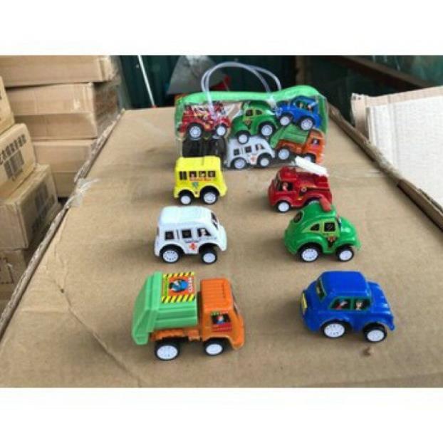 Set 6 ô tô đồ chơi cho bé