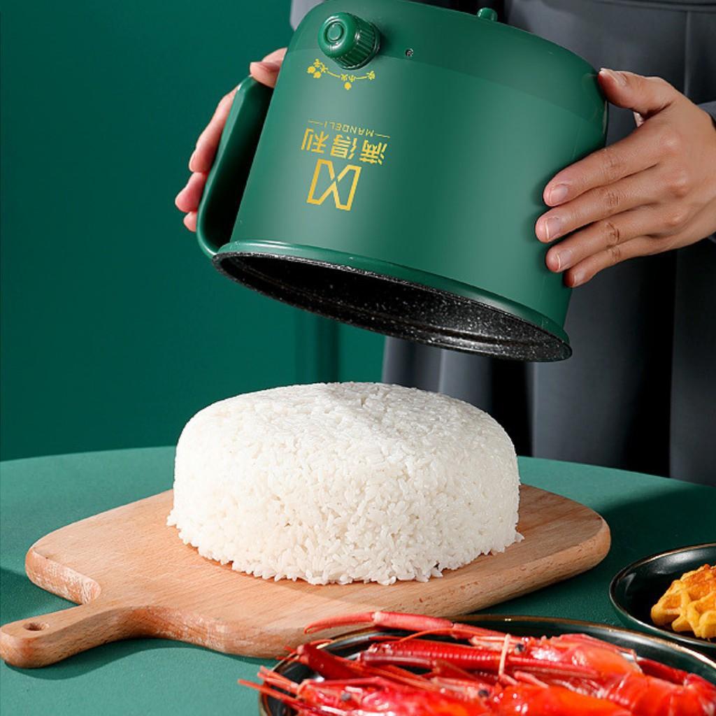 Nồi Lẩu Mini, Ca Nấu Mì Nấu Cơm Đa Năng Có Tay Cầm 1,8L - Nồi Lẩu Điện 2 Nấc Nhiệt Kèm Giá Hấp Siêu Hot - NLMN1.8L 01