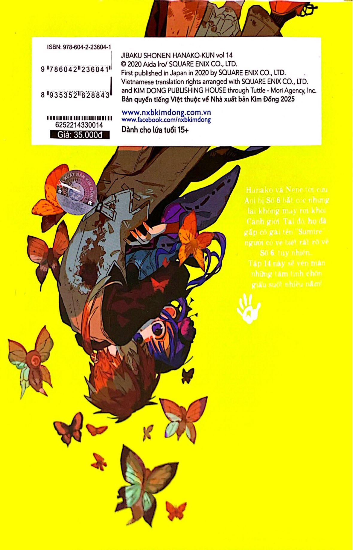 Sách - "Cậu" Ma Nhà Xí Hanako - Tập 14 (Tái Bản 2025)