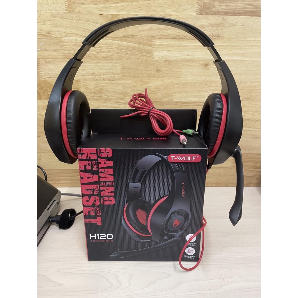 HEADPHONE TAI NGHE GAMING T-WOLF H120 (BH 6 Tháng)