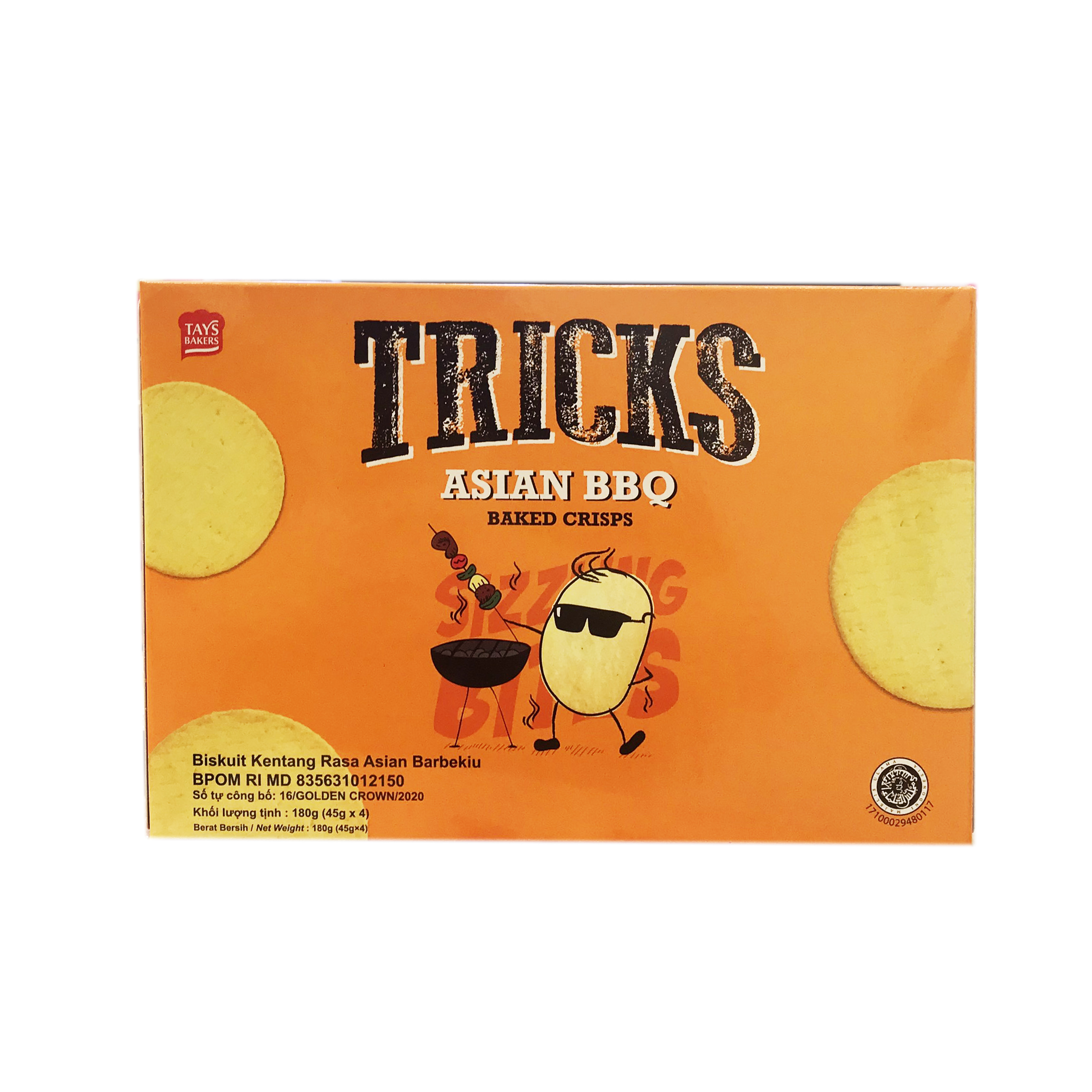 Bánh khoai tây Tricks BBQ 180g