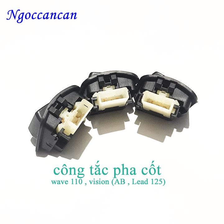 Công Tắc pha cốt xe máy wave 110 , vision , AB Lead 125