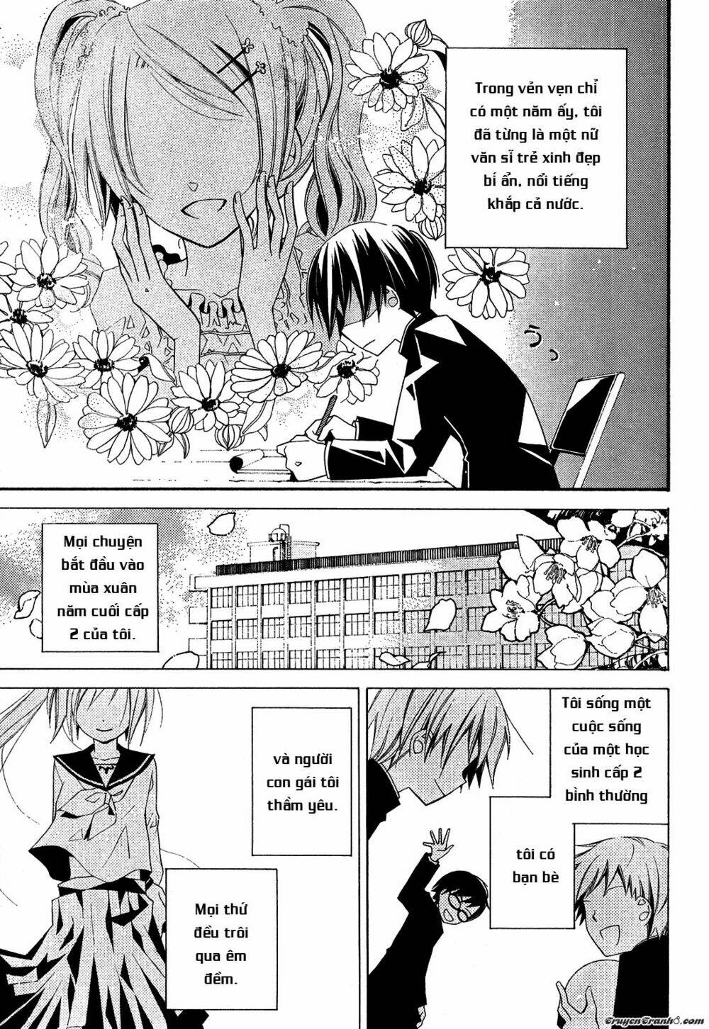 cô gái văn chương và tên hề thích chết chapter 1 4