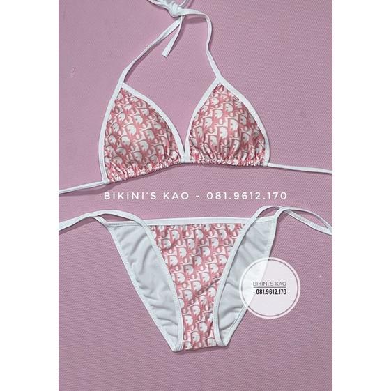 Set bikini áo + quần hiệu Dior