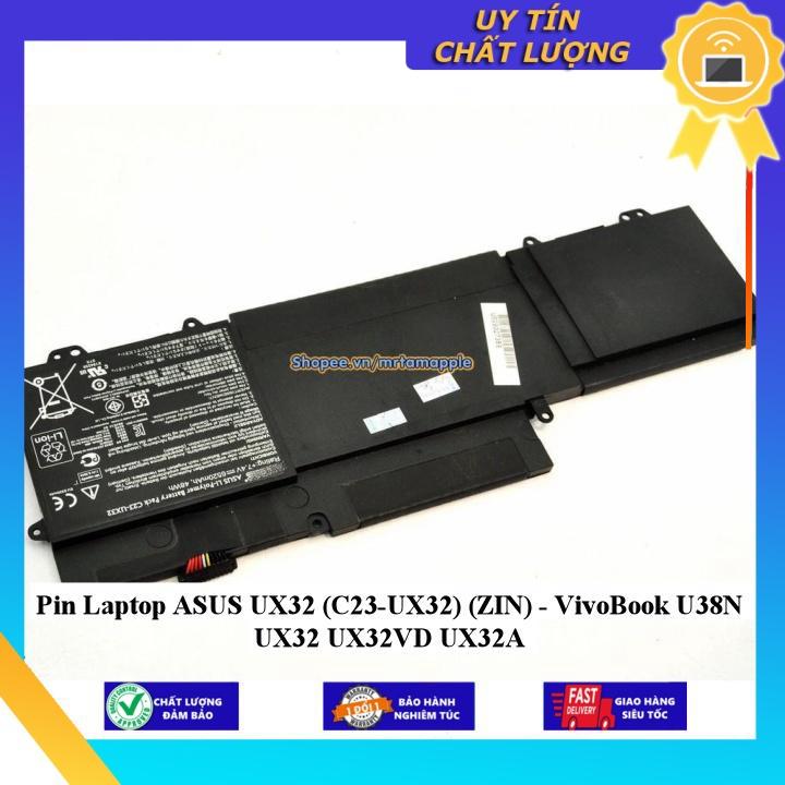 Pin dùng cho Laptop ASUS UX32 (C23-UX32) VivoBook U38N UX32 UX32VD UX32A - Hàng Nhập Khẩu New Seal