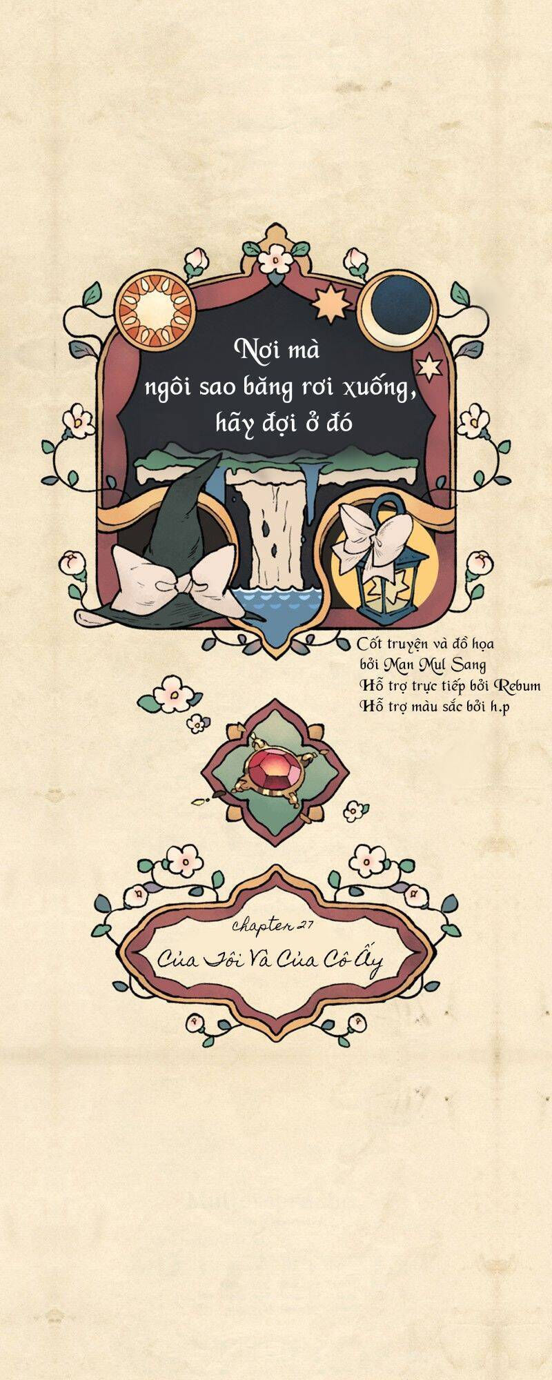 nơi mà ngôi sao băng rơi xuống, hãy đợi ở đó chapter 27 40