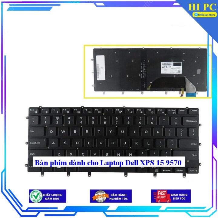 Bàn phím dành cho Laptop Dell XPS 15 9570 - Hàng Nhập Khẩu