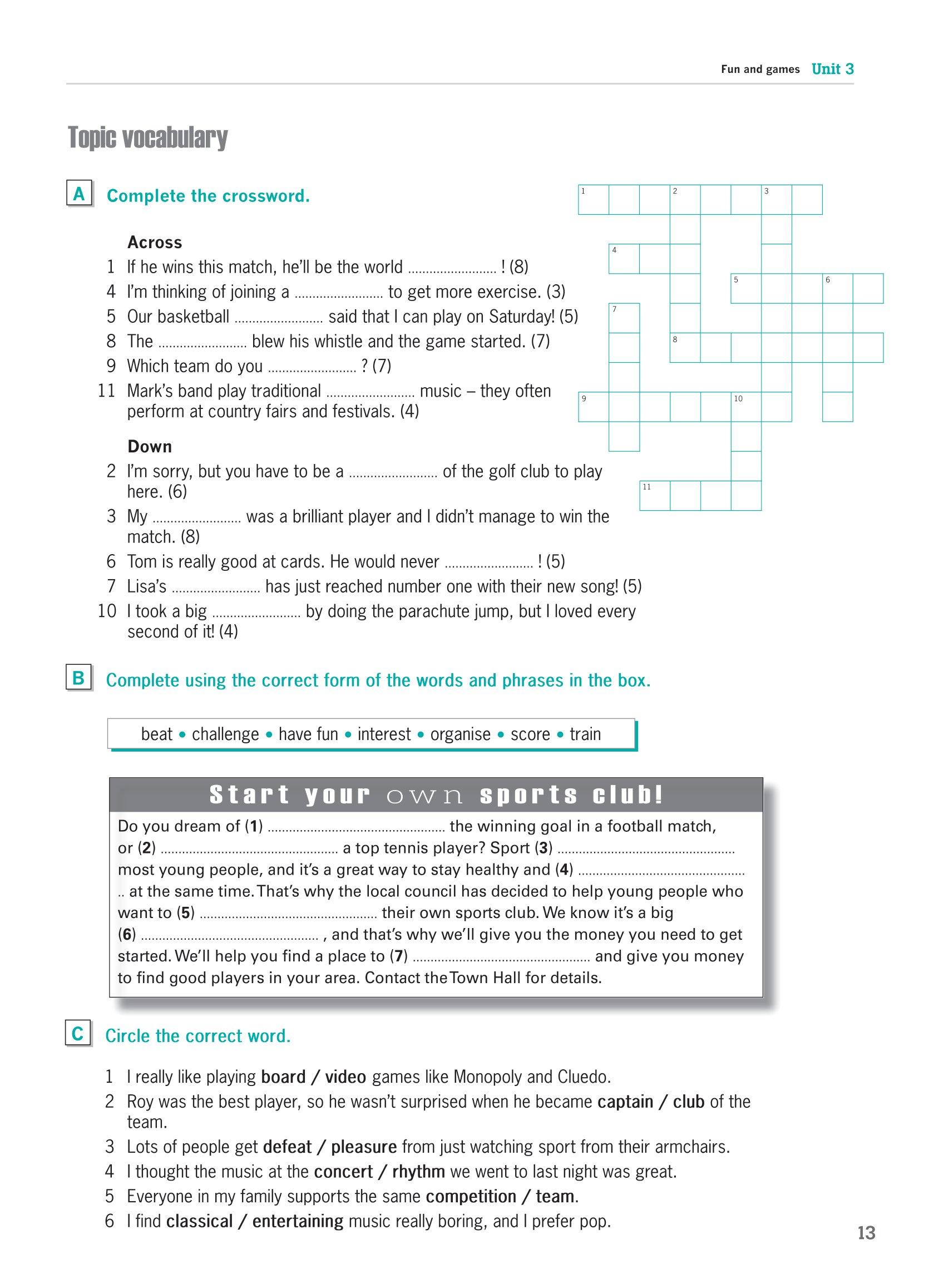 Destination B1 - Grammar And Vocabulary with Answer Key