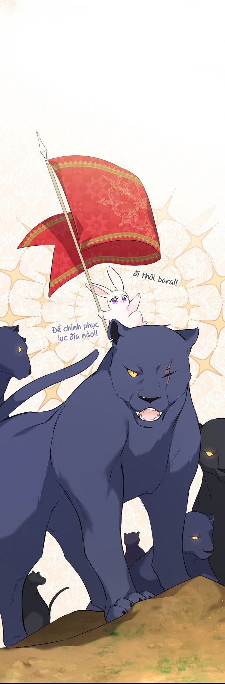 mối liên kết giữa báo đen và bé thỏ chapter 50 81