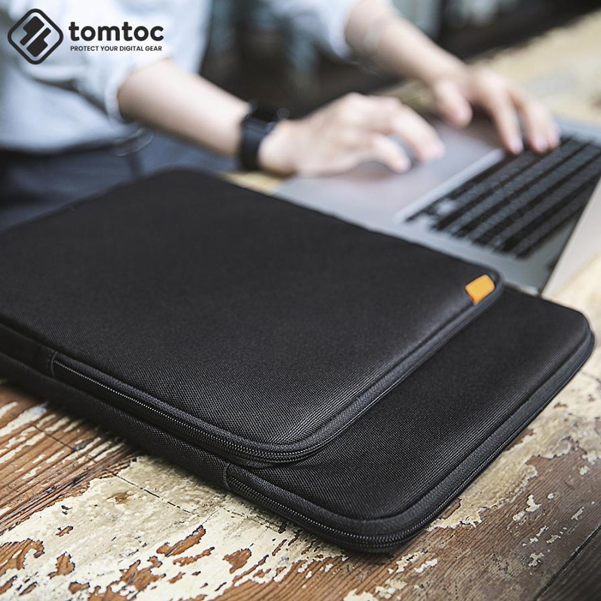 Túi chống sốc Tomtoc 360° Protective Sleeve H13 Laptop, Macbook 16ichn - Hàng chính hãng