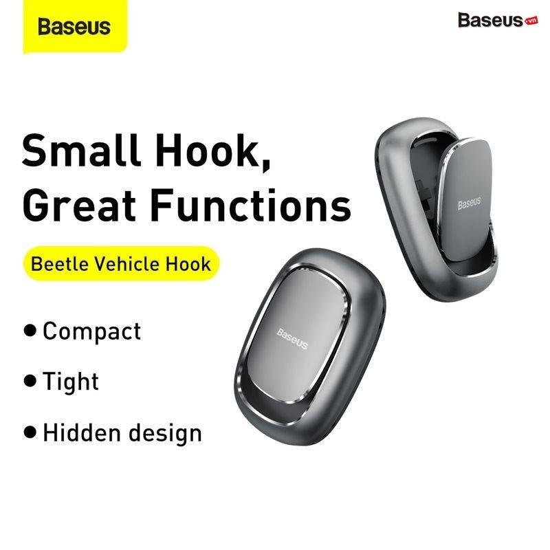 Miếng dán móc treo đa năng Baseus Beetle Vehicle Hook