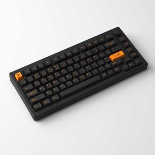 Bàn phím cơ AKKO MOD007 PC Orange on Black - Hàng Chính Hãng