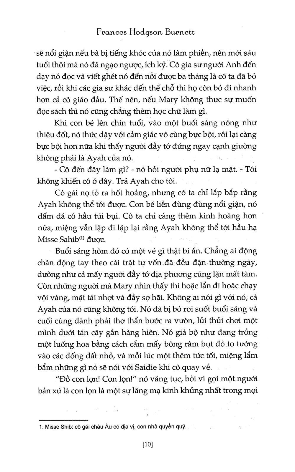 Khu Vườn Bí Mật ( Tái Bản 2019 )