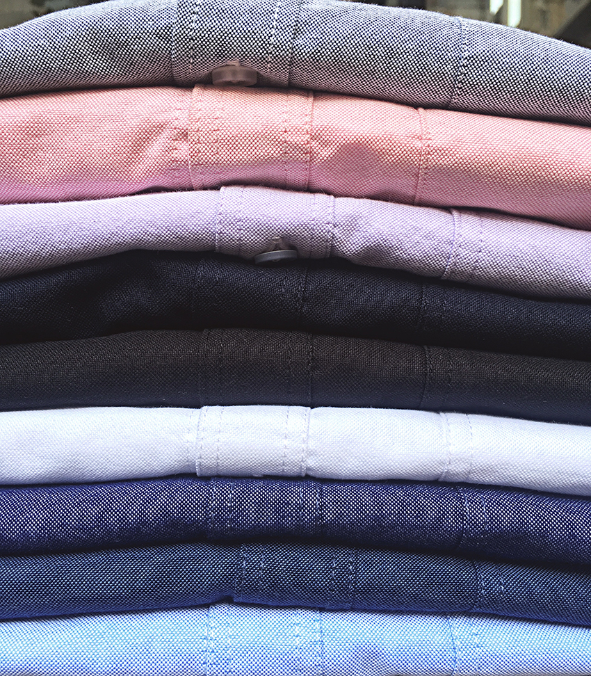 Áo sơ mi nam dài tay vải oxford 100% cotton mềm, mịn, thấm hút mồ hôi tốt, tông màu trơn cơ bản, lịch sự, gọn gàng, kiểu dáng slim suông gọn trẻ trung nam tính