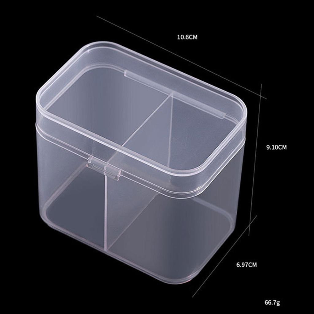 2x2 Spaces Cosmetic Nail Wipes Storage Holder Box Cotton Swabs Pads Container