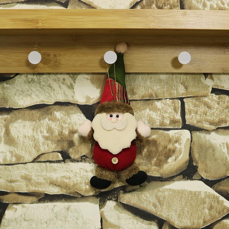 Phụ Kiện Treo Trang Trí Cây Thông Giáng Sinh Hình Ông Già Noel / Người Tuyết / Tuần Lộc / Ông Già Noel