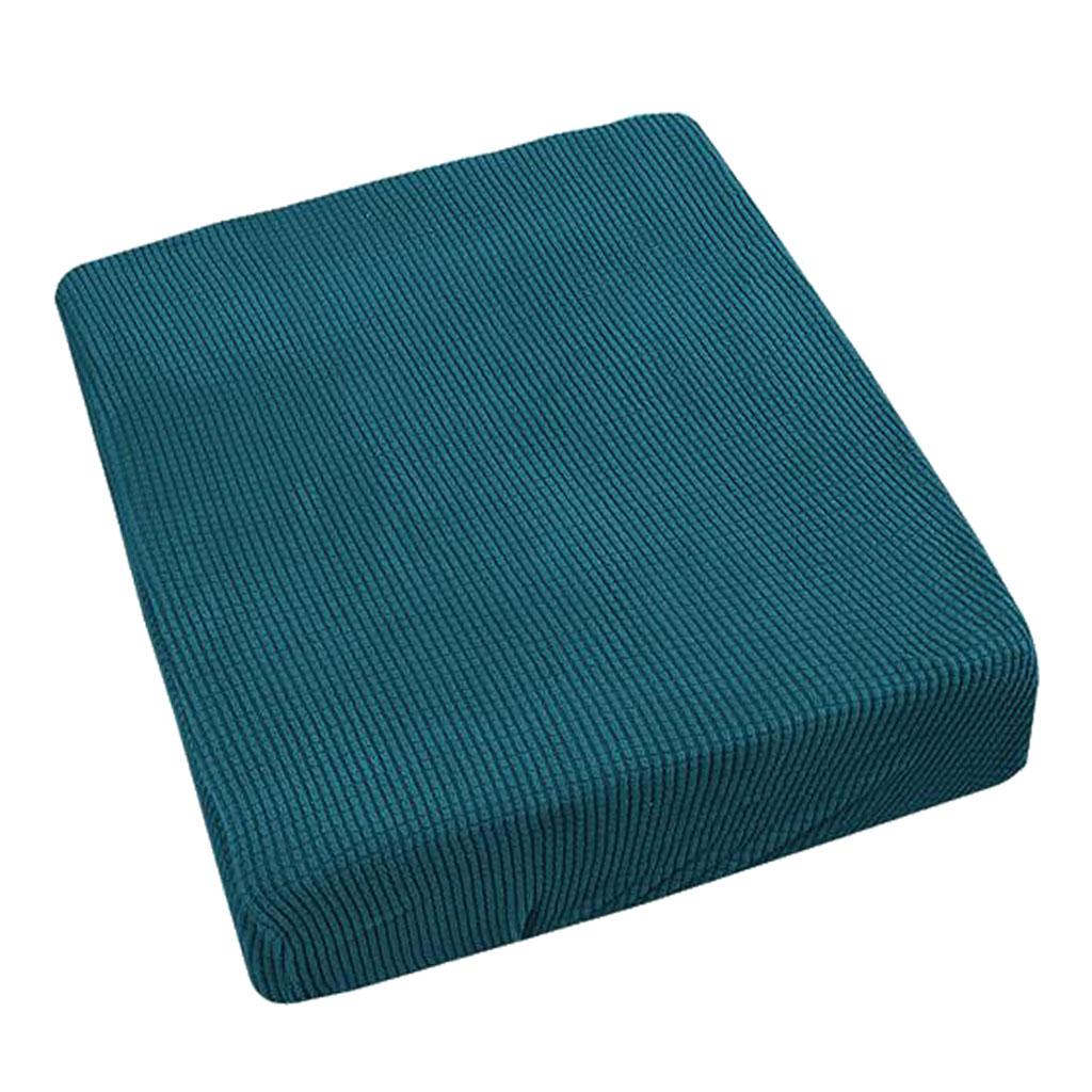 2 Pcs 1 Seater Spandex Fabric Sofa Futon Seat Cushion Covers