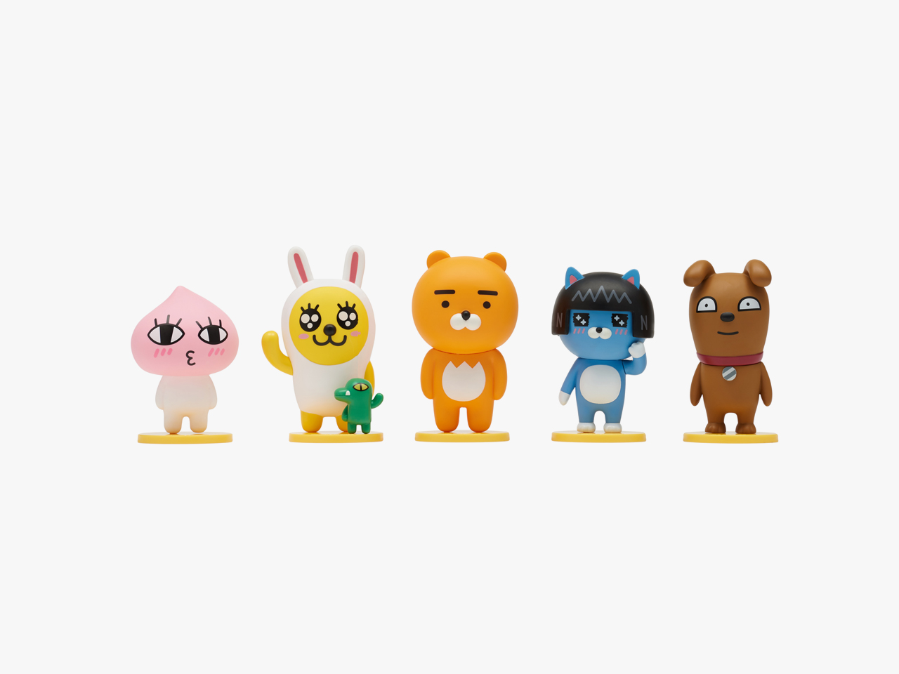 Mô Hình Muzi & Con Kakao Friends Chính Hãng