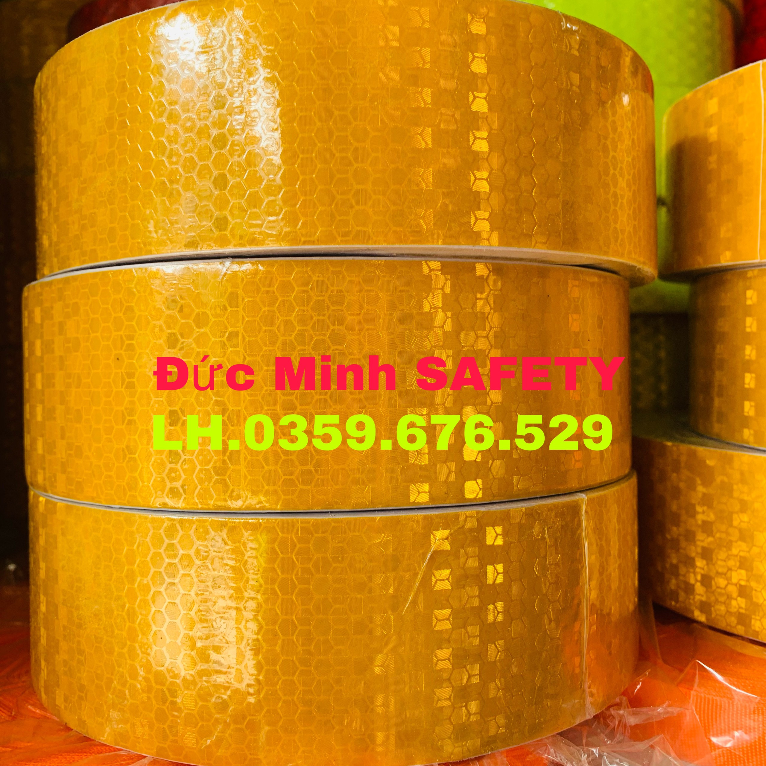 Decal phản quang dán xe ô tô,xe tải,công trình,biển báo otoshop Model1-cuộn dài 45m