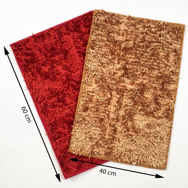 Combo 2 tấm thảm 40-60cm thấm nước loại lớn