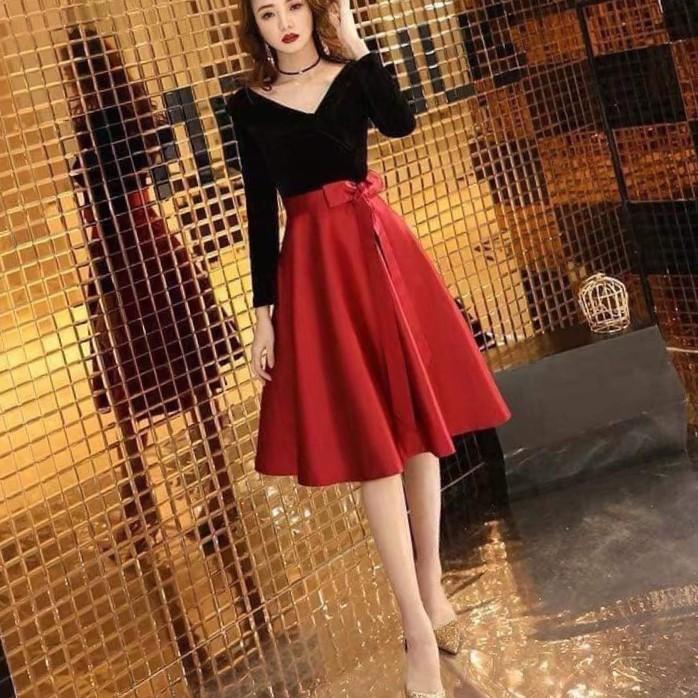 Sét váy dự tiệc hàn quốc siêu sang cho quý cô thời nay