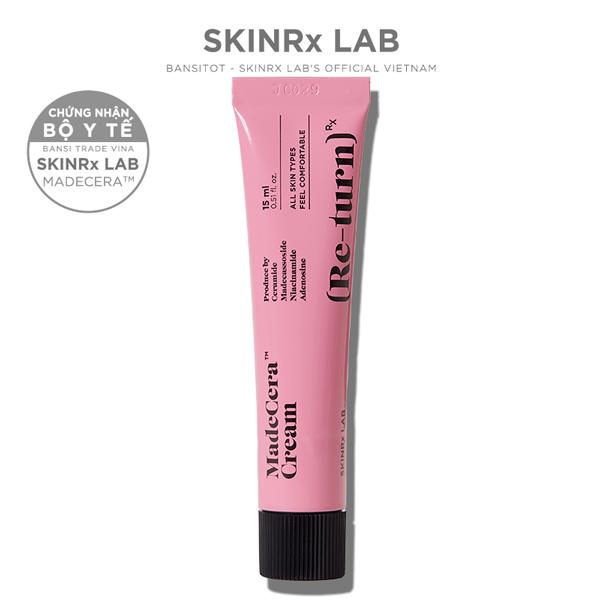 Kem xóa sẹo mụn, chống lão hóa SKINRxLAB Madecera Cream 15ml