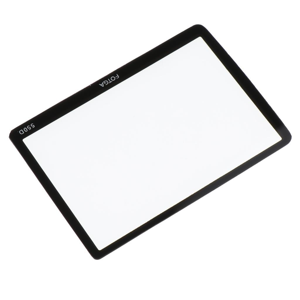 LCD Screen Protective Film Anti-Scratch Guard Cover for Canon 550D Camera