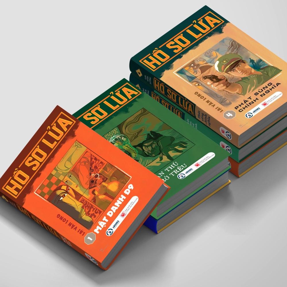Sách - Tiểu Thuyết - Combo 6 Cuốn Hồ Sơ Lửa - Sbooks