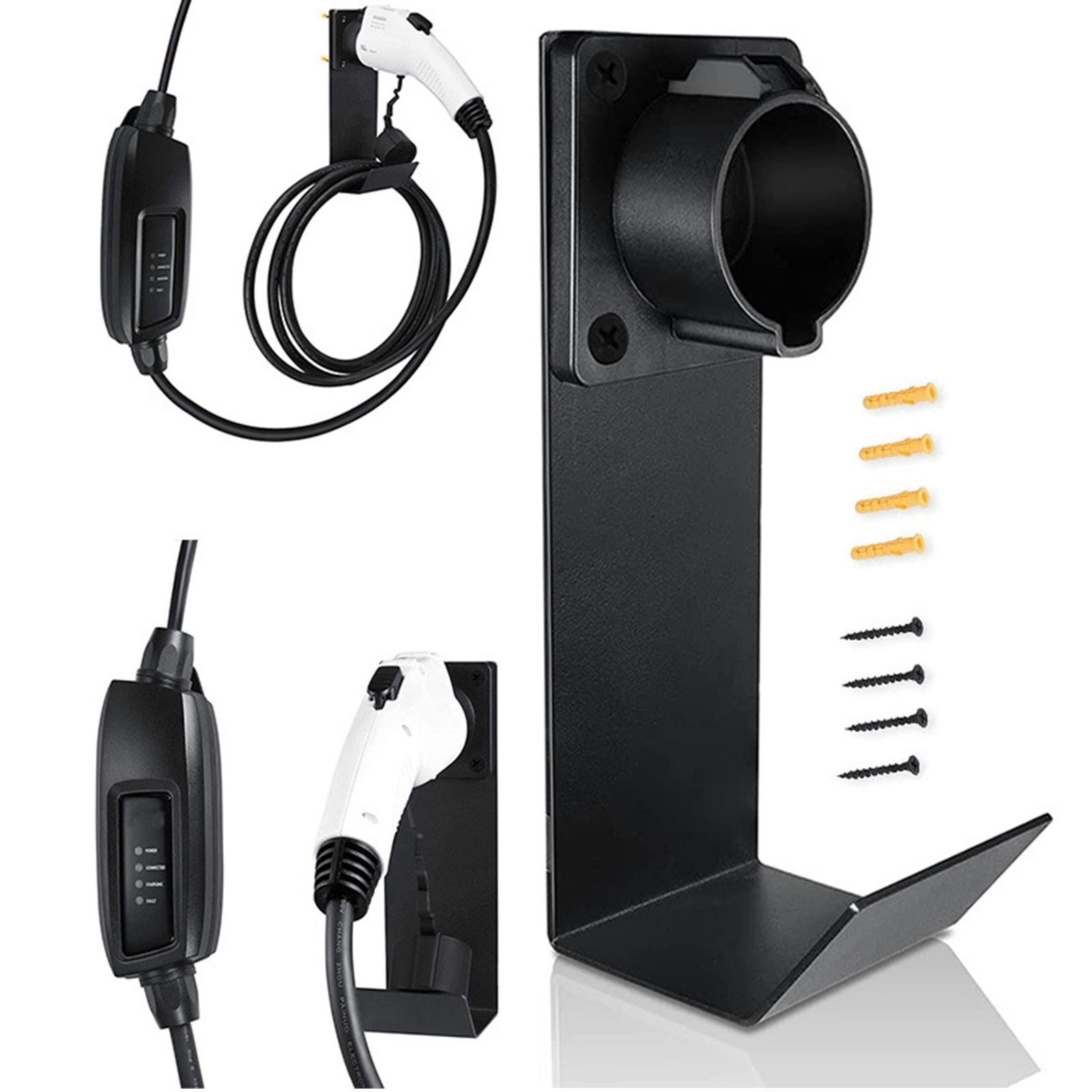 Charger Holder for SAE J1772 Connector Professional Easy to Install