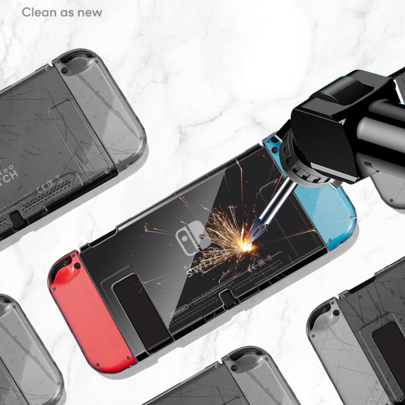 Trong Suốt Pha Lê Trong Suốt Cứng Vỏ Vỏ Bảo Vệ Cho Nintend Switch NS Tay Cầm Joy-Con Tay Cầm Tay Cầm Máy Chơi Game Màu sắc: Mũ Lưỡi Trai