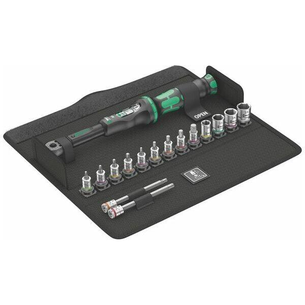 Bicycle Set Torque 1, Cần siết 2.5 - 25 Nm 16 CHI TIẾT 1/4 INCH WERA 05004180001 L60020 3886