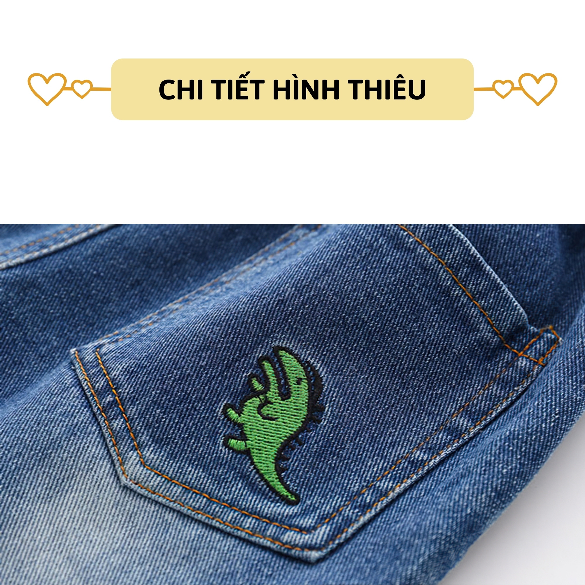 Quần short jean bé trai 27Kids WELLKIDS Quần đùi bò mềm lưng chun nam cho trẻ từ 2-8 tuổi BSJE1