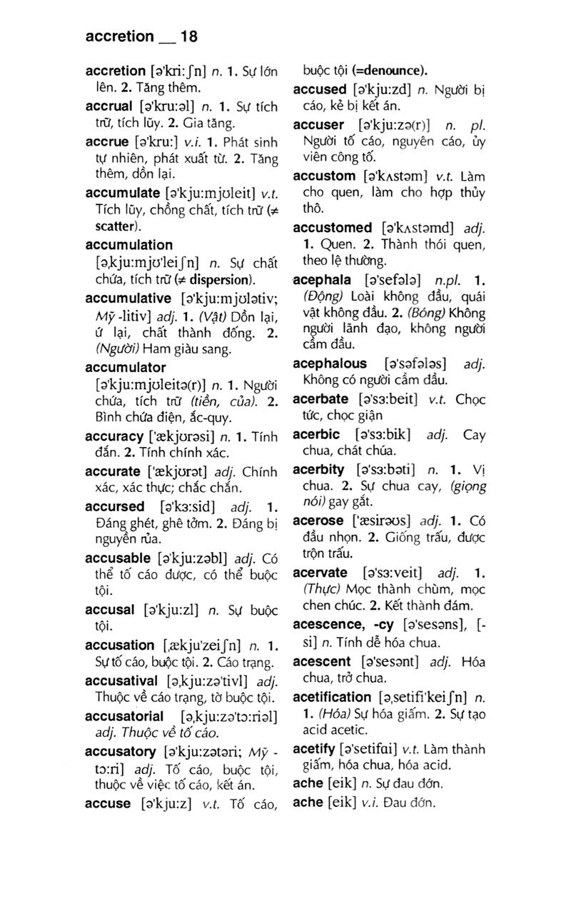 Từ Điển Anh - Việt 340.000 Mục Từ Và Định Nghĩa (Tái Bản 2022) (Bìa Cứng)