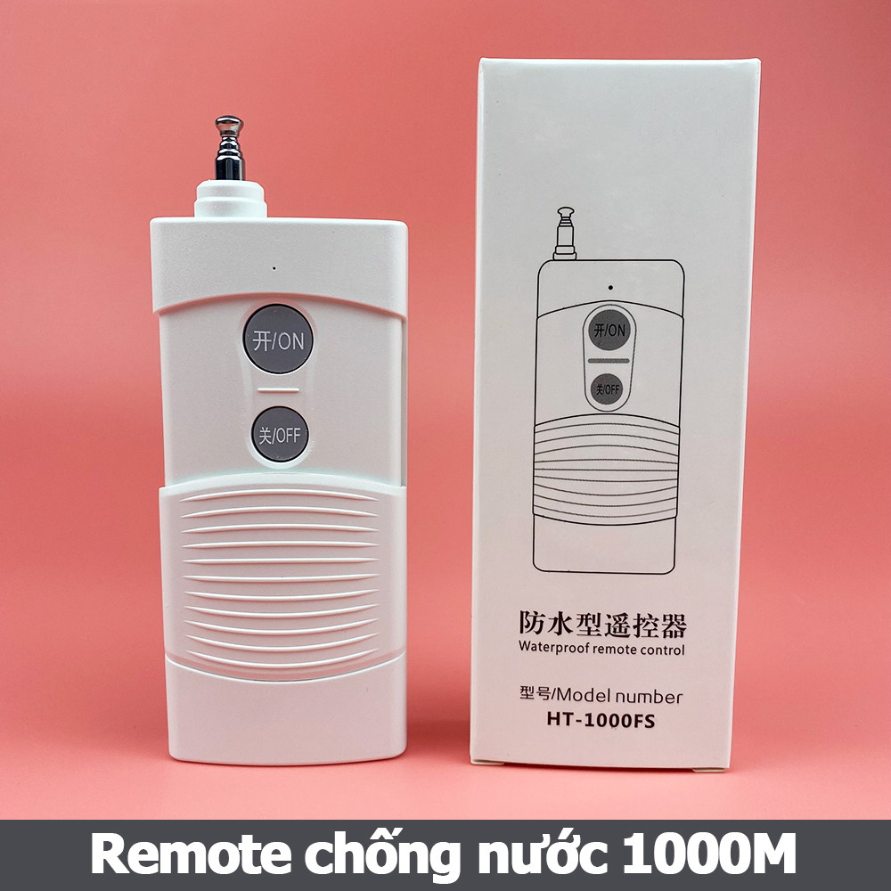 Remote chống nước HT-1000FS 1000M điều khiển từ xa sóng RF