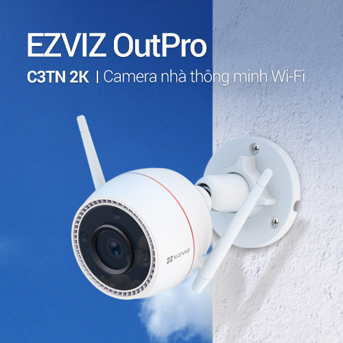 Camera IP Ngoài Trời EZVIZ C3TN 3MP 2K - Hàng Chính Hãng