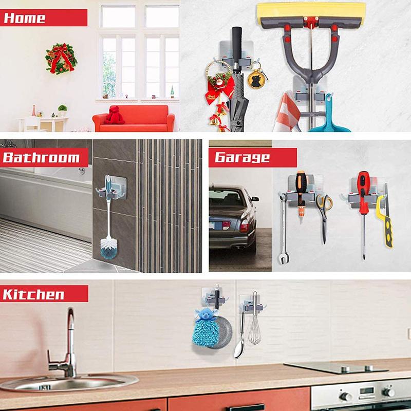 Móc Dán Tường Treo Cây Lau Nhà Tiện Lợi
