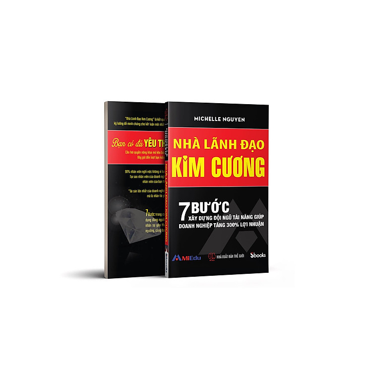 Combo 2 cuốn: LÃNH ĐẠO TỪ TÂM + NHÀ LÃNH ĐẠO KIM CƯƠNG