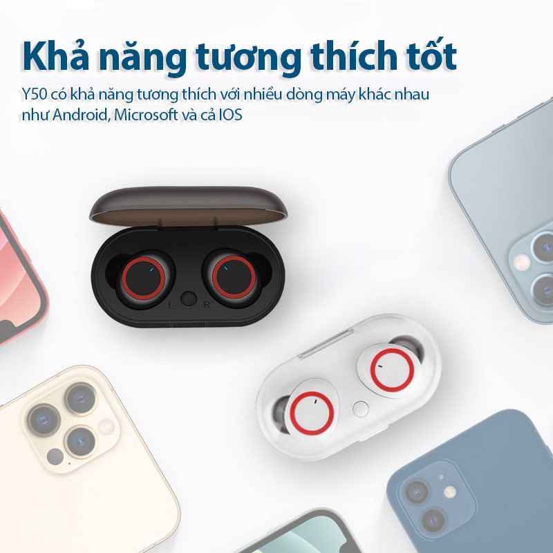 | Xuất Khẩu Mỹ - Nghe 12-15h | - Tai Nghe Bluetooth Không Dây Có Mic - The Deosd Series X3 C1-Y50/X3S - Hàng Chính Hãng