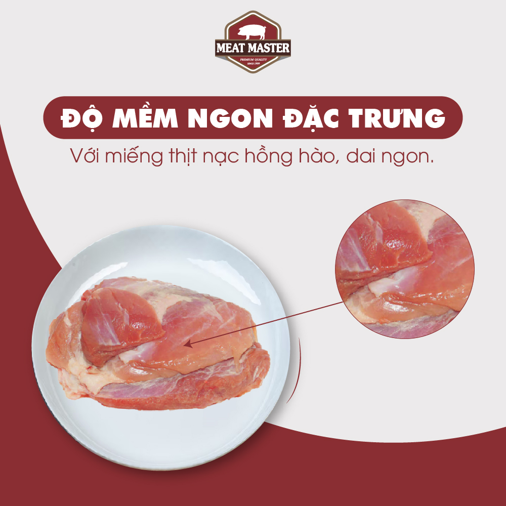 [GIÁ THẤP NHẤT THÁNG Thịt đùi heo Meat Master ( 400G ) - Giao nhanh