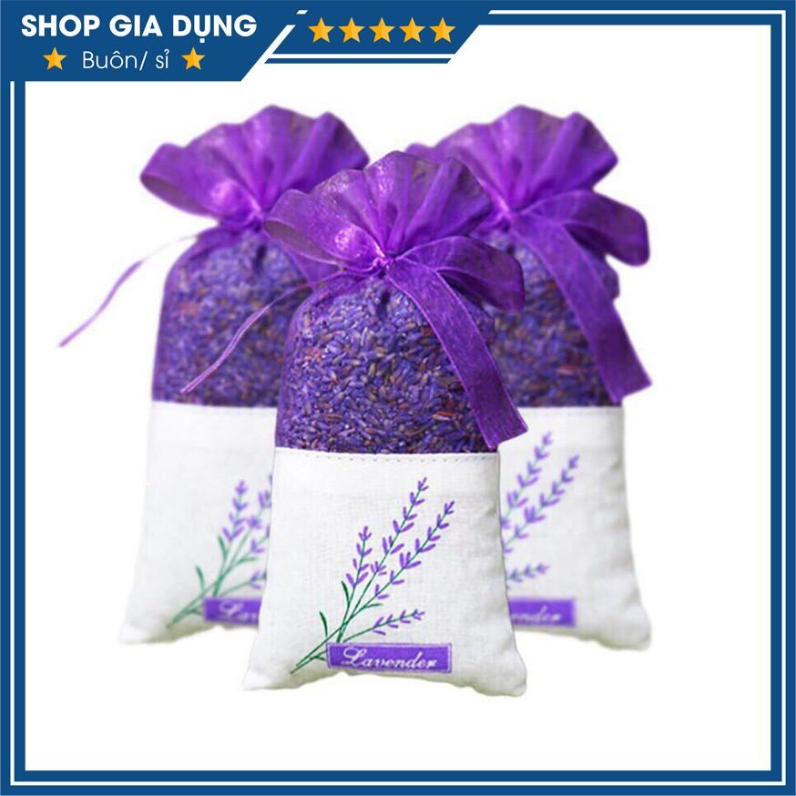 Túi Thơm Để Phòng, Treo Xe Oto Nụ Hoa Khô Oải Hương Lavender, Mùi Thơm Nhẹ Dịu