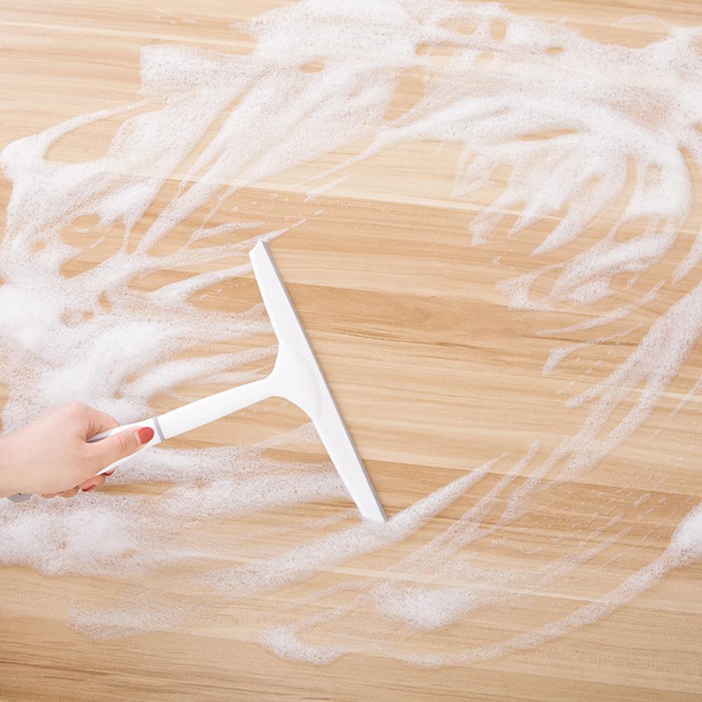 Dụng cụ gạt nước bằng silicon Tay cầm chống trượt để làm sạch cửa sổ / gương / kính