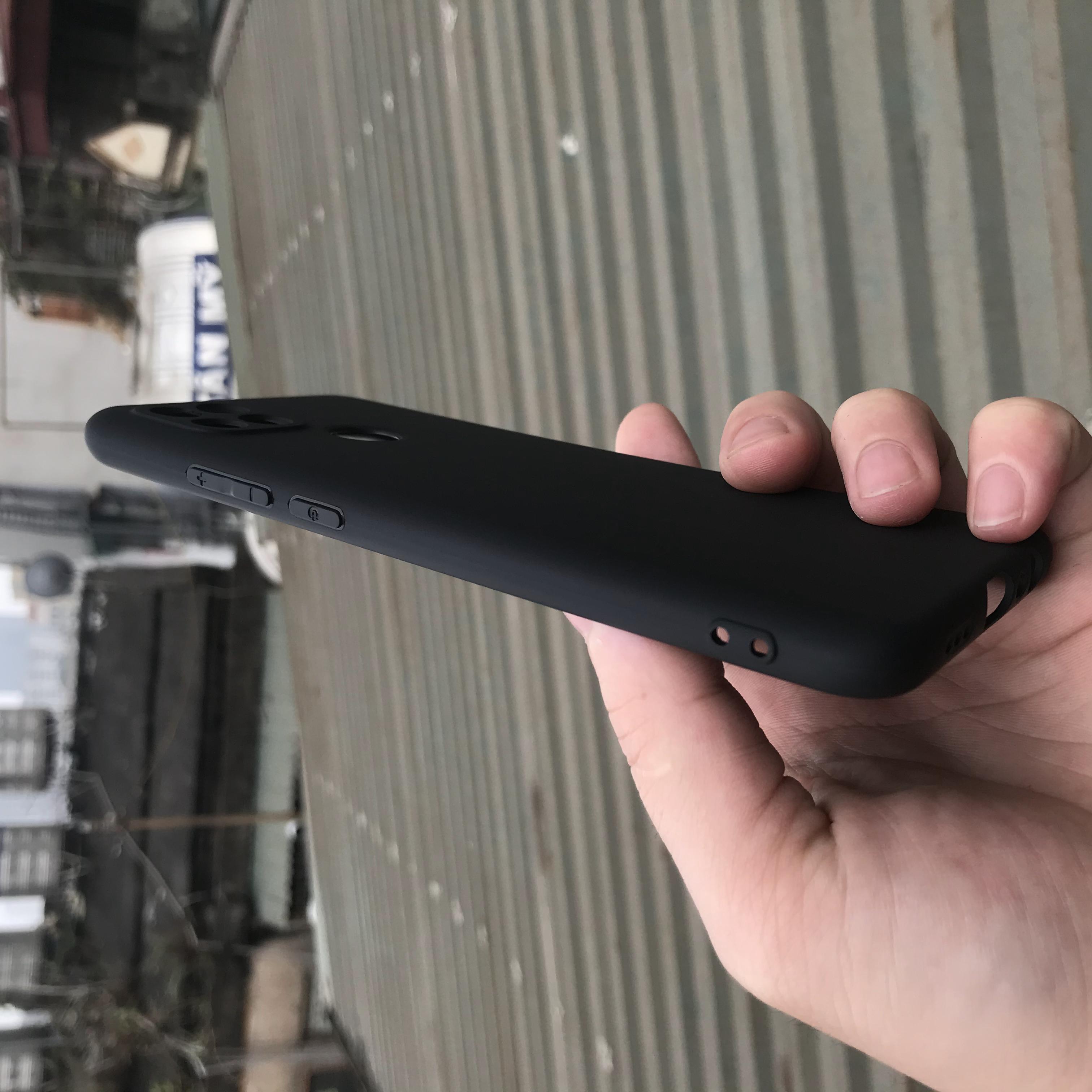 Ốp lưng dẻo màu đen dành cho OPPO A15 silicon cao cấp A+