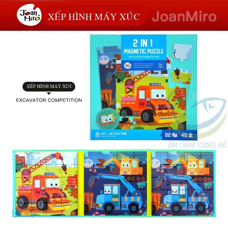 XẾP HÌNH GẮN NAM CHÂM CHO BÉ TỪ 3 TUỔI, PUZZLE CHO BÉ, ĐỒ CHƠI CHO BÉ